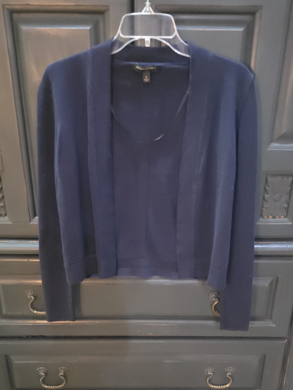Banana Republic Navy Open-Front Women’s Cardigan Small Business Church Casual
